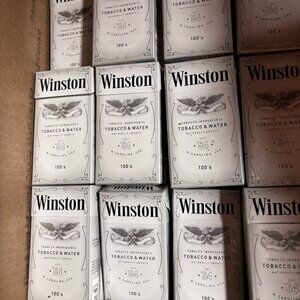30 Winston Empty/no tobacco Cigarette flip top packs Boxes crafts art shipping